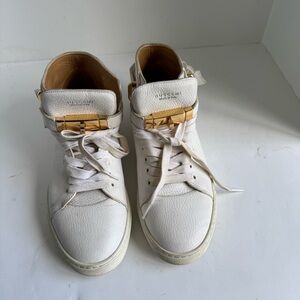 BUSCEMI Handmade in Italy, the 100MM high-top sneaker. EU 43